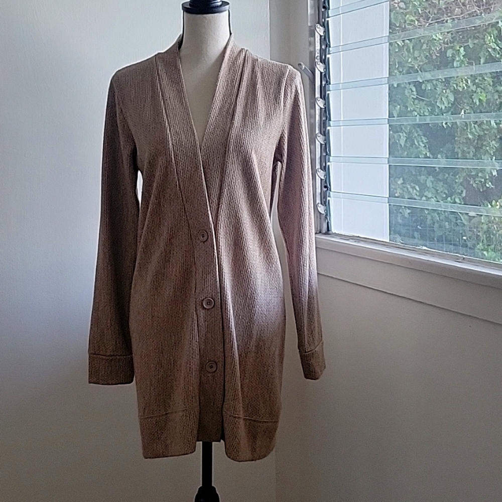 Bobi Los Angeles long cardigan, biege